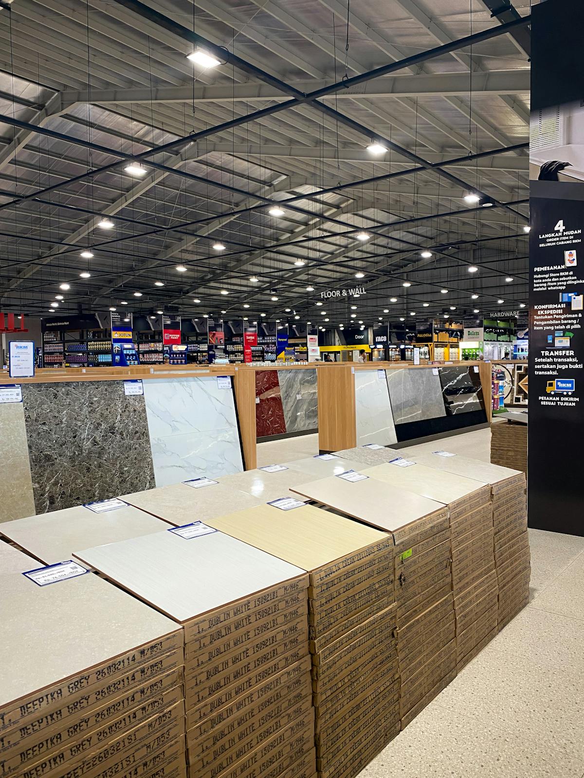 Tile Showroom - Main Display